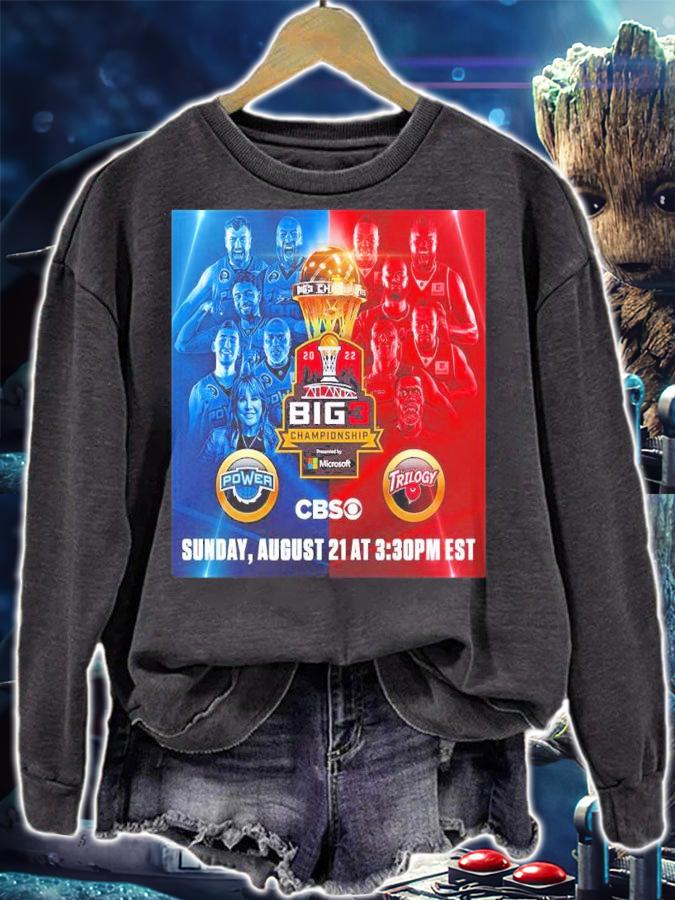 Trilogy Vs Power Full Game BIG3 Championship Season 5 Shirt t-shirt sweatshirt