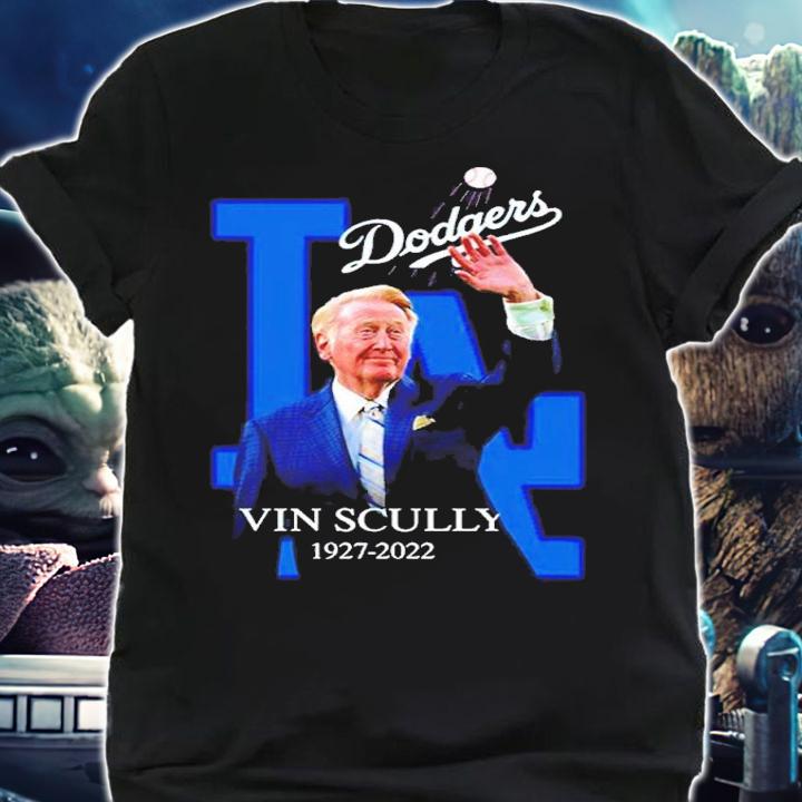 Vin Scully Forever The Voice Of The Dodgers T-shirt t-shirt