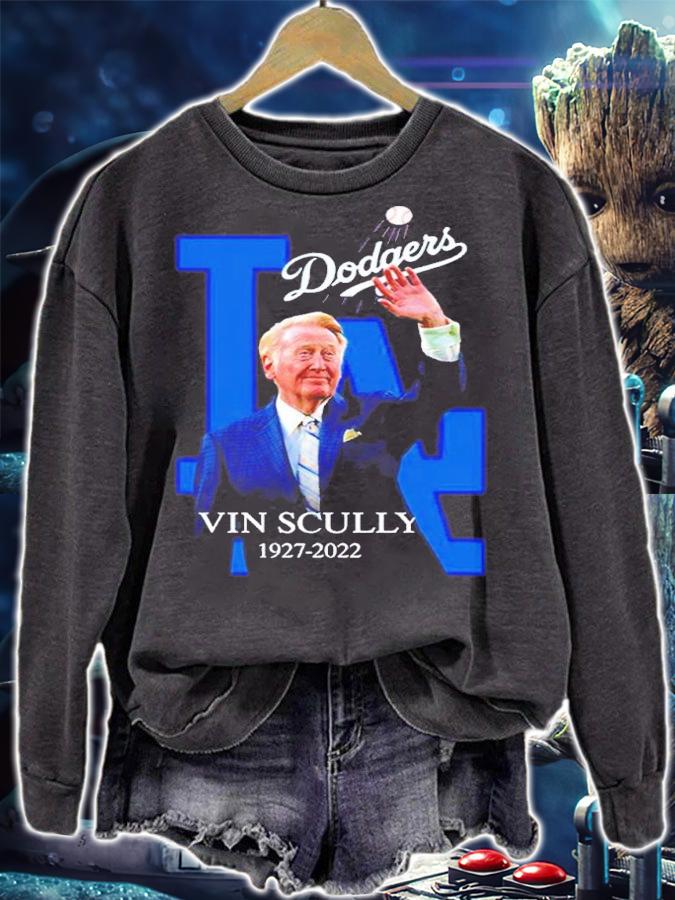 Vin Scully Forever The Voice Of The Dodgers T-shirt t-shirt