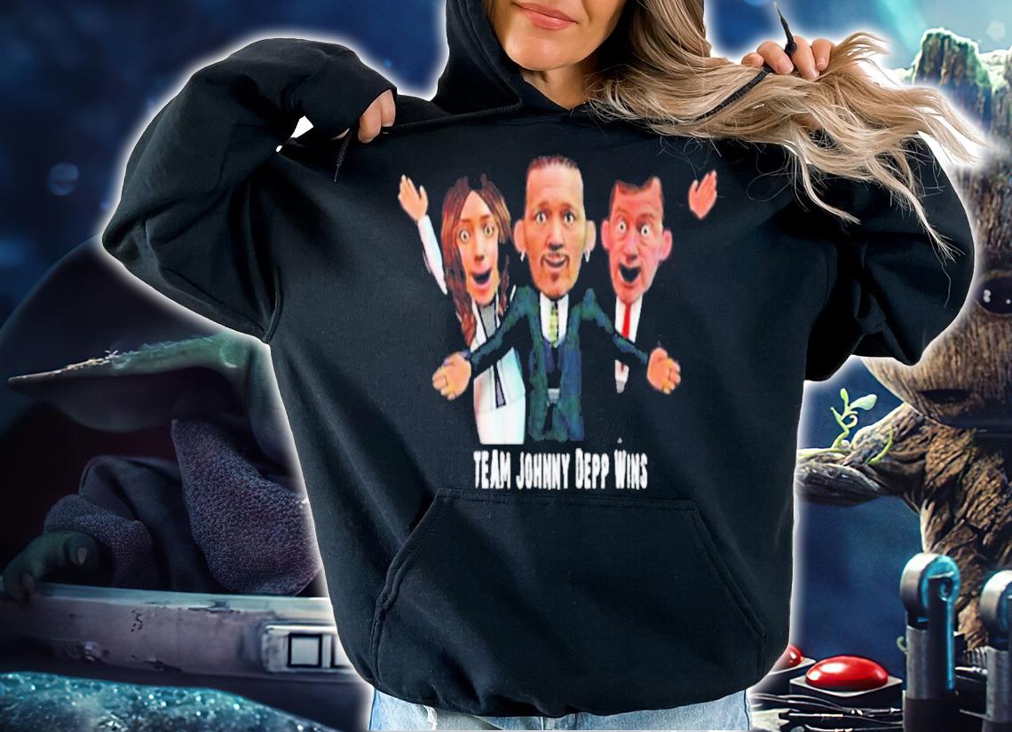 Congratulations Team Johnny Depp Wins T-Shirt t-shirt hoodie