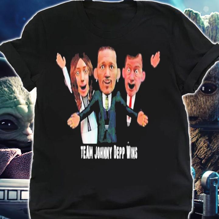 Congratulations Team Johnny Depp Wins T-Shirt t-shirt shirt