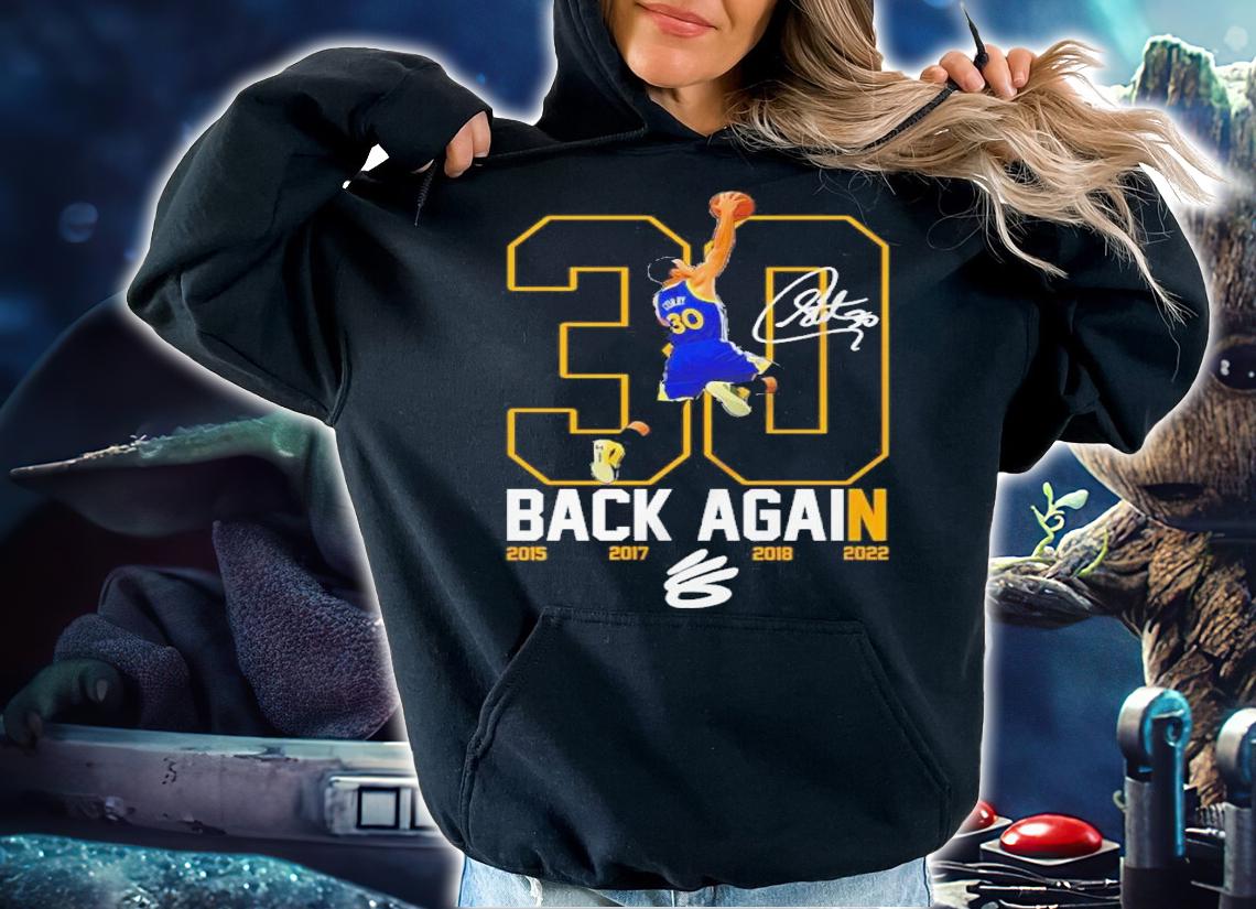 Curry Dunk Back Again MVP NBA Finals 2022 Shirt t-shirt