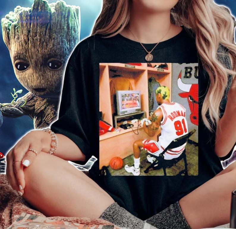Dennis Rodman Back To Reality Basketball Shirt t-shirt woman shirt