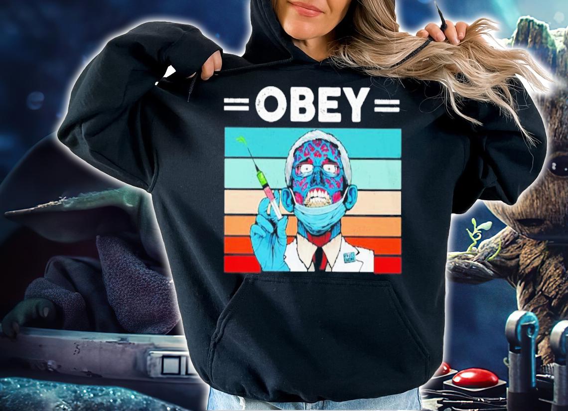 Dr Fauci Zombie Obey Vintage Shirt t-shirt hoodie