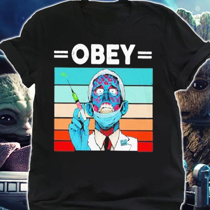 Dr Fauci Zombie Obey Vintage Shirt t-shirt shirt