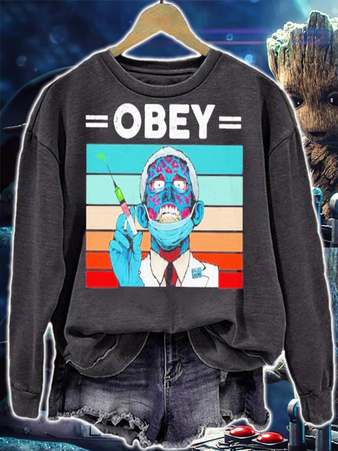Dr Fauci Zombie Obey Vintage Shirt t-shirt sweatshirt