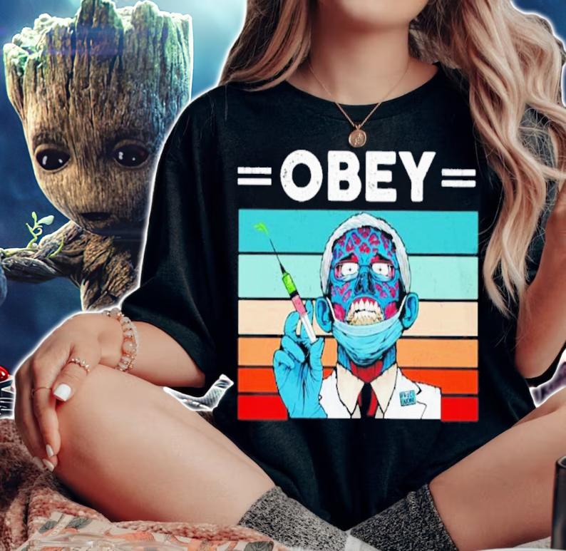 Dr Fauci Zombie Obey Vintage Shirt t-shirt woman shirt