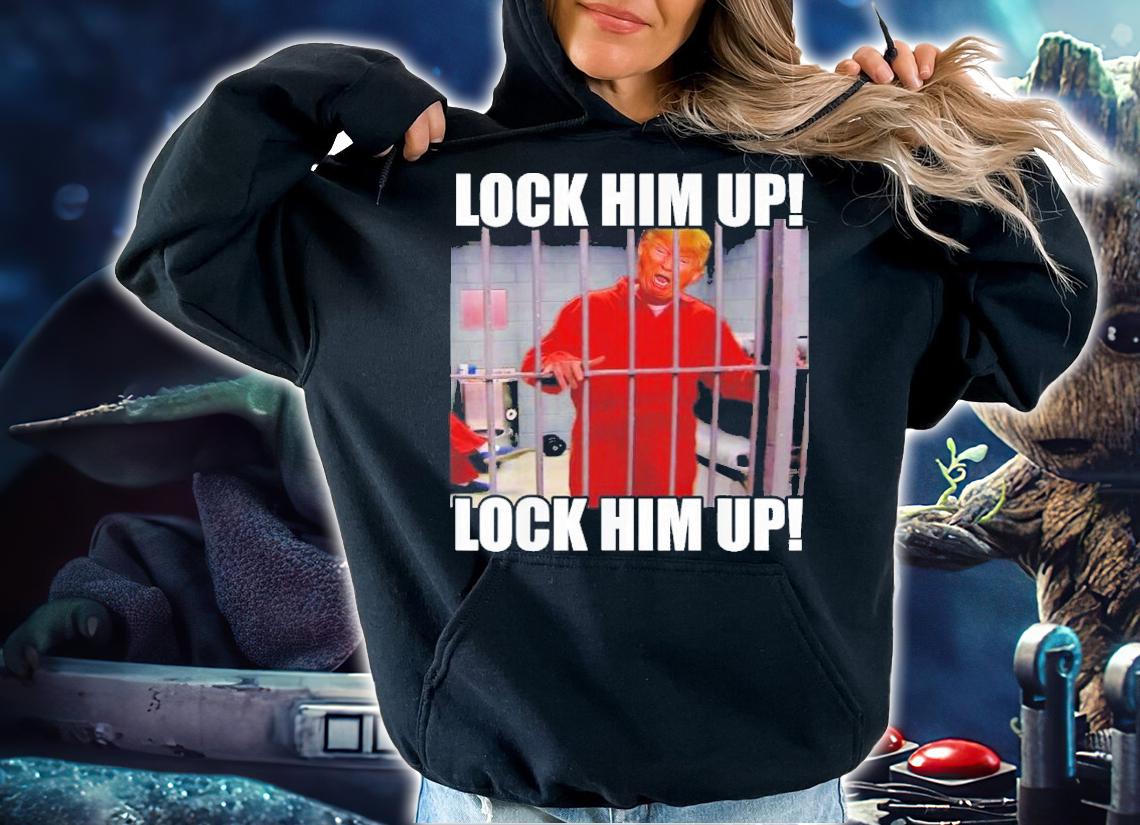 FBI Raids Trump's Mansion Lock Him Up Trump Orange Jumpsuit Shirt t-shirt hoodie