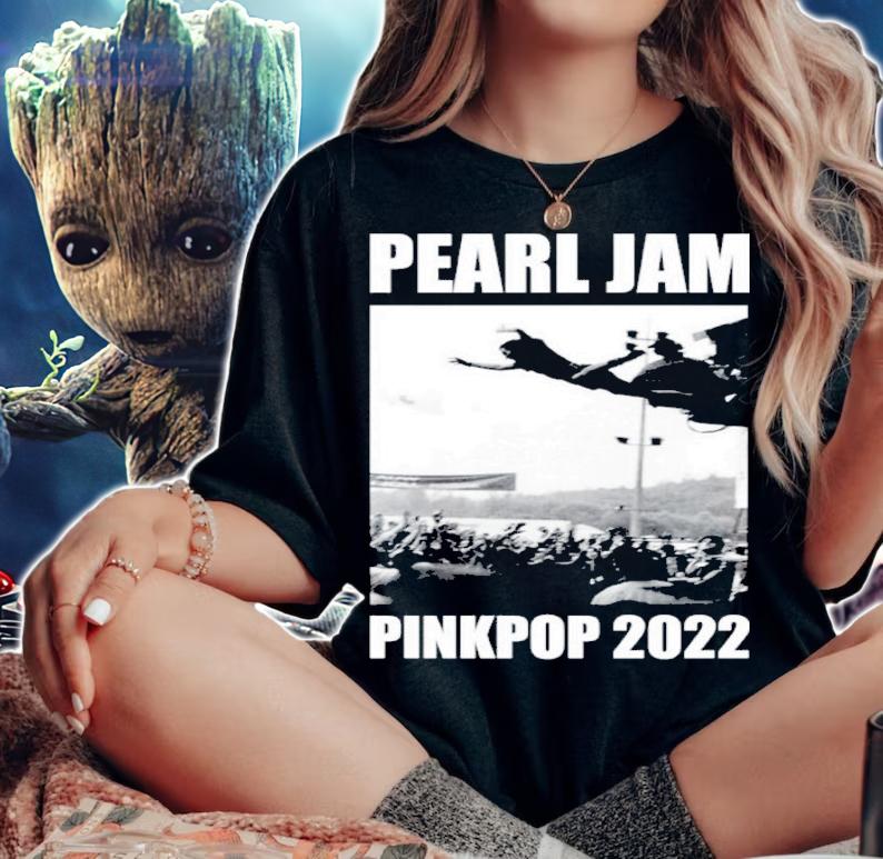 Festival Pearl Jam Pinkpop 2022 Shirt t-shirt woman shirt