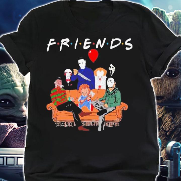Friends Horror Halloween Characters Shirt t-shirt shirt