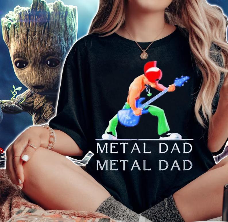 Heavy Metal Dad Guitar Shirt t-shirt woman shirt