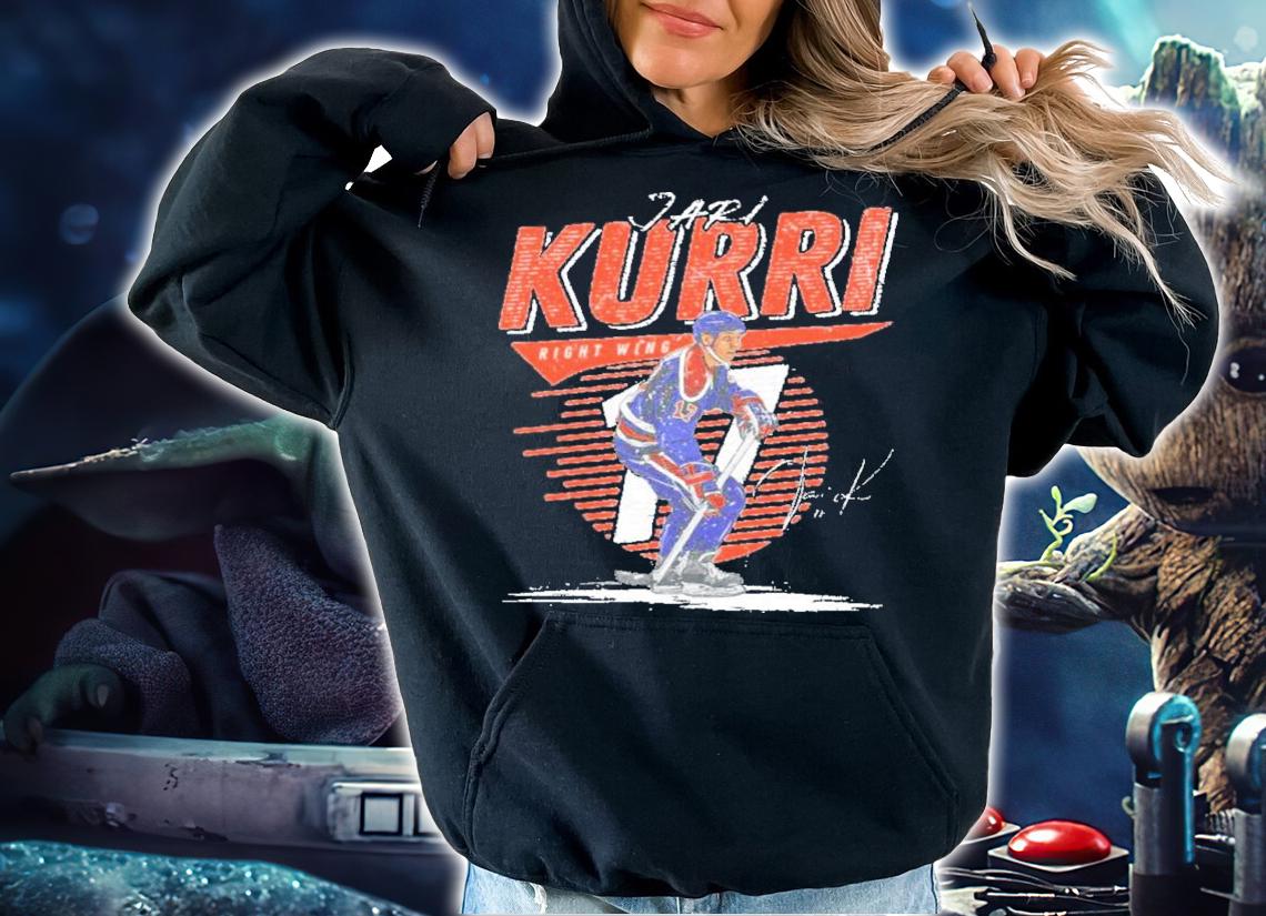 Jari Kurri Edmonton Comet Hockey Signatures Shirt t-shirt hoodie