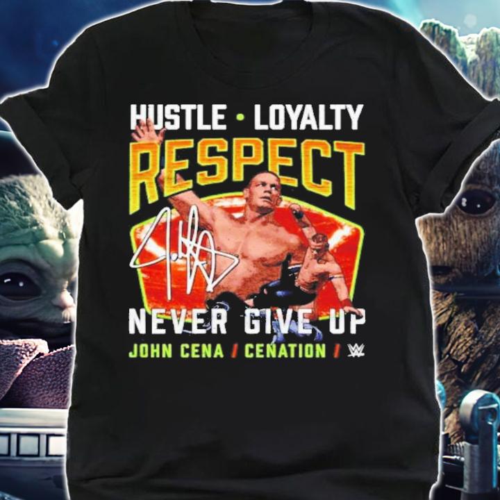 John Cena Kids Superstars WWE John Cena Cenation Respect Shirt t-shirt