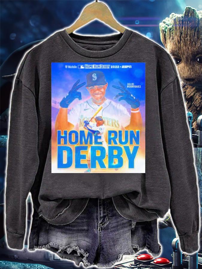 Julio Rodriguez Seattle Mariners Home Runs Derby 2022 MLB Shirt t-shirt sweatshirt