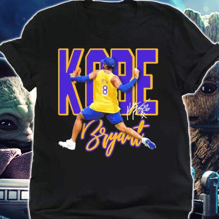 Kobe Bryant Dodgers Signature Shirt t-shirt