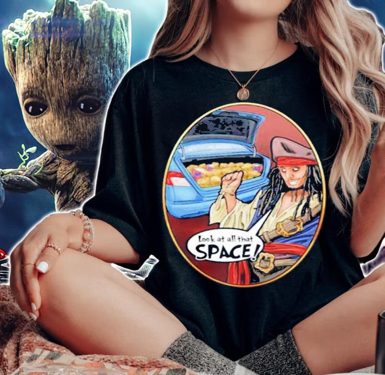 Look At All That Space Trunk Space Shirt t-shirt