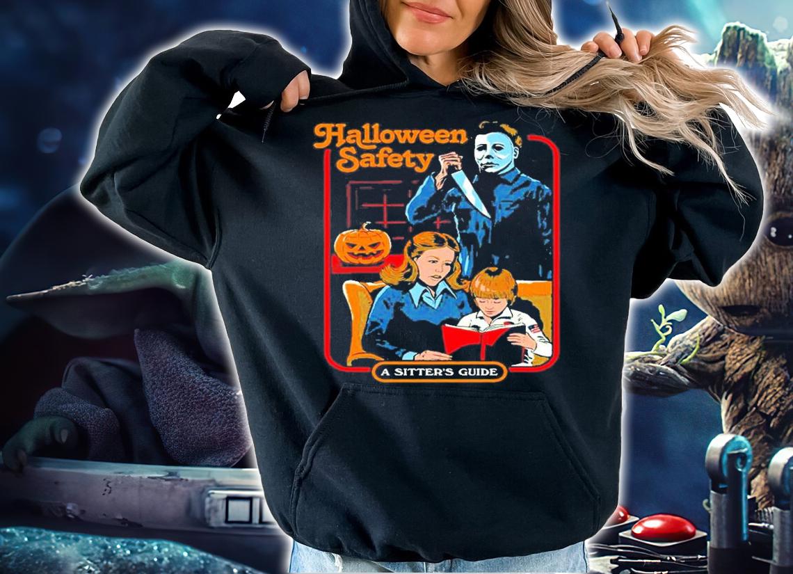 Michael Myers Halloween Safety A Sitter's Guide T-Shirt t-shirt
