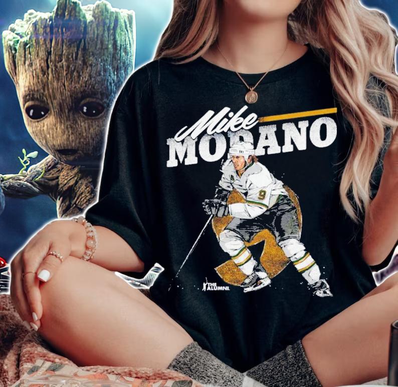Mike Modano Dallas Retro Hockey Signature Shirt t-shirt