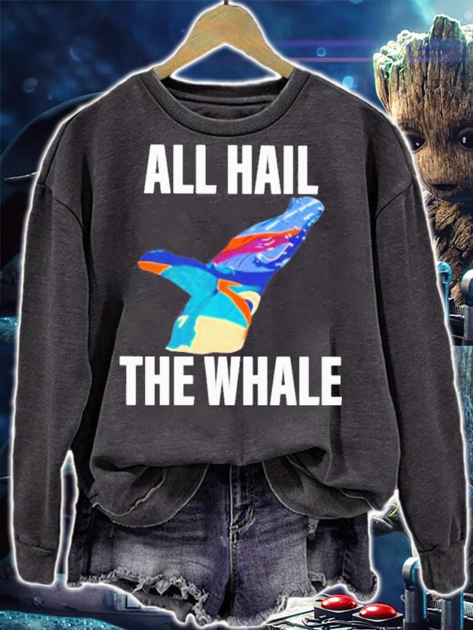 Official All Hail The Whale Shirt t-shirt
