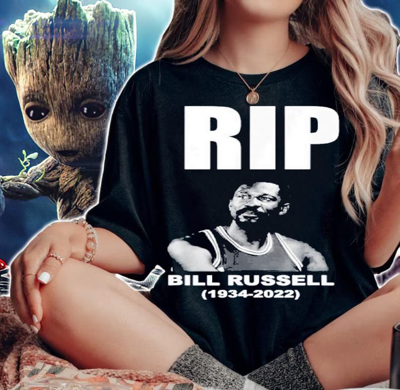 RIP 1934-2022 Bill Russell Shirt t-shirt woman shirt
