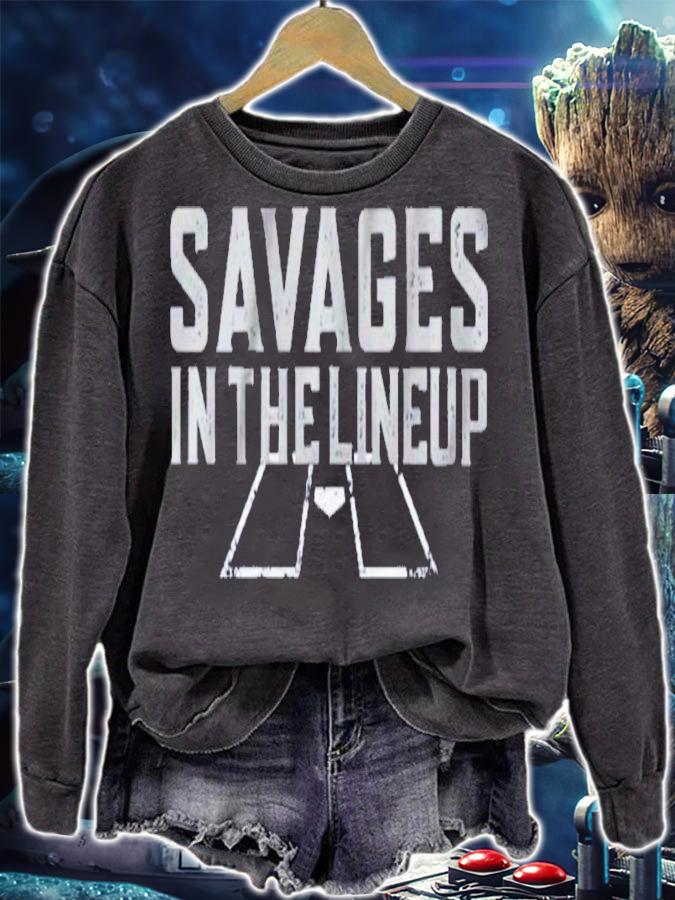 Savages In The Lineup shirt t-shirt
