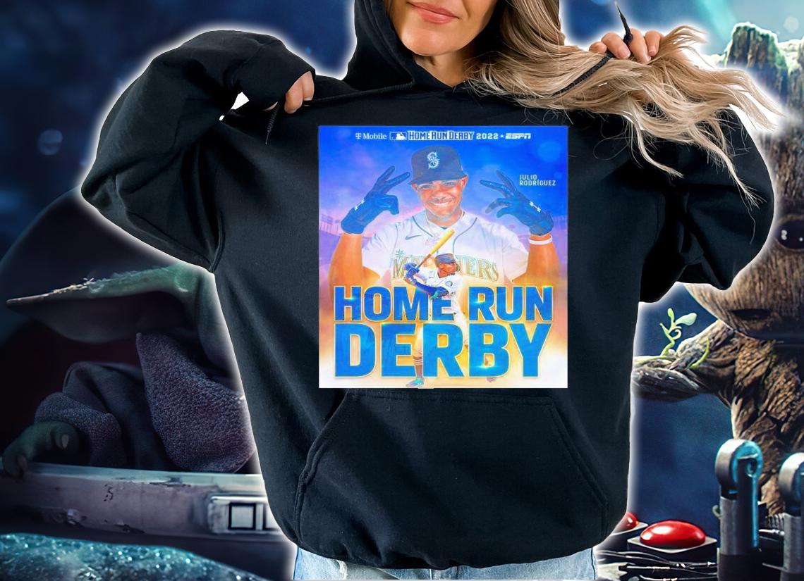 Seattle Mariners Julio Rodriguez Home Run Derby MLB 2022 T-Shirt t-shirt hoodie