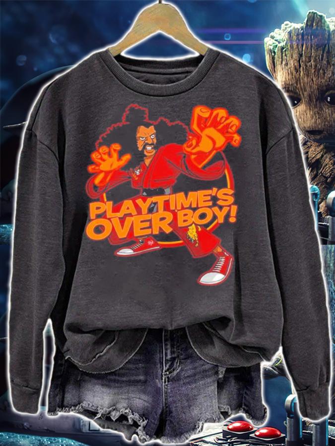 Sho Nuff Playtime's Over Boy 1985 Shirt t-shirt