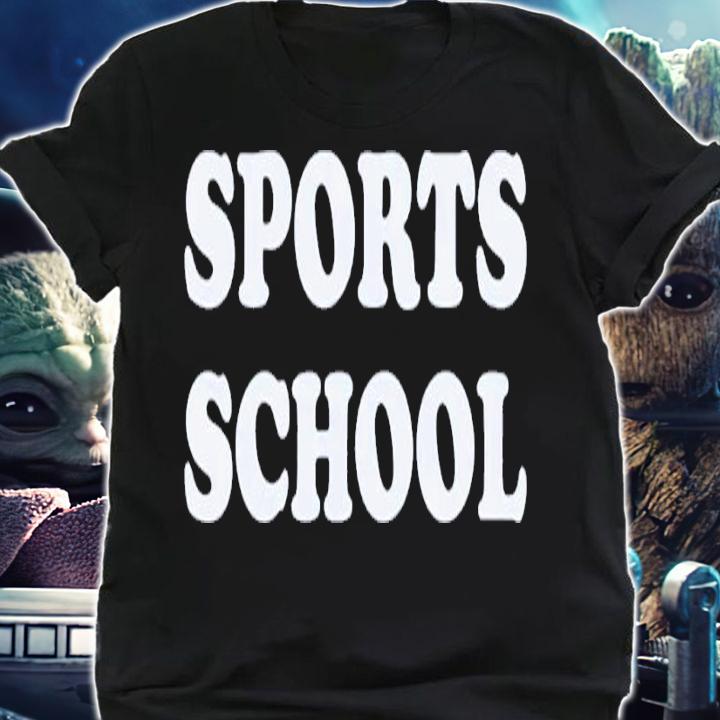 Sports school T-shirt t-shirt shirt