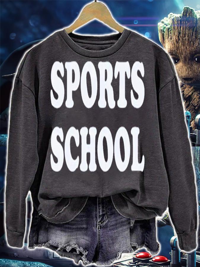 Sports school T-shirt t-shirt sweatshirt