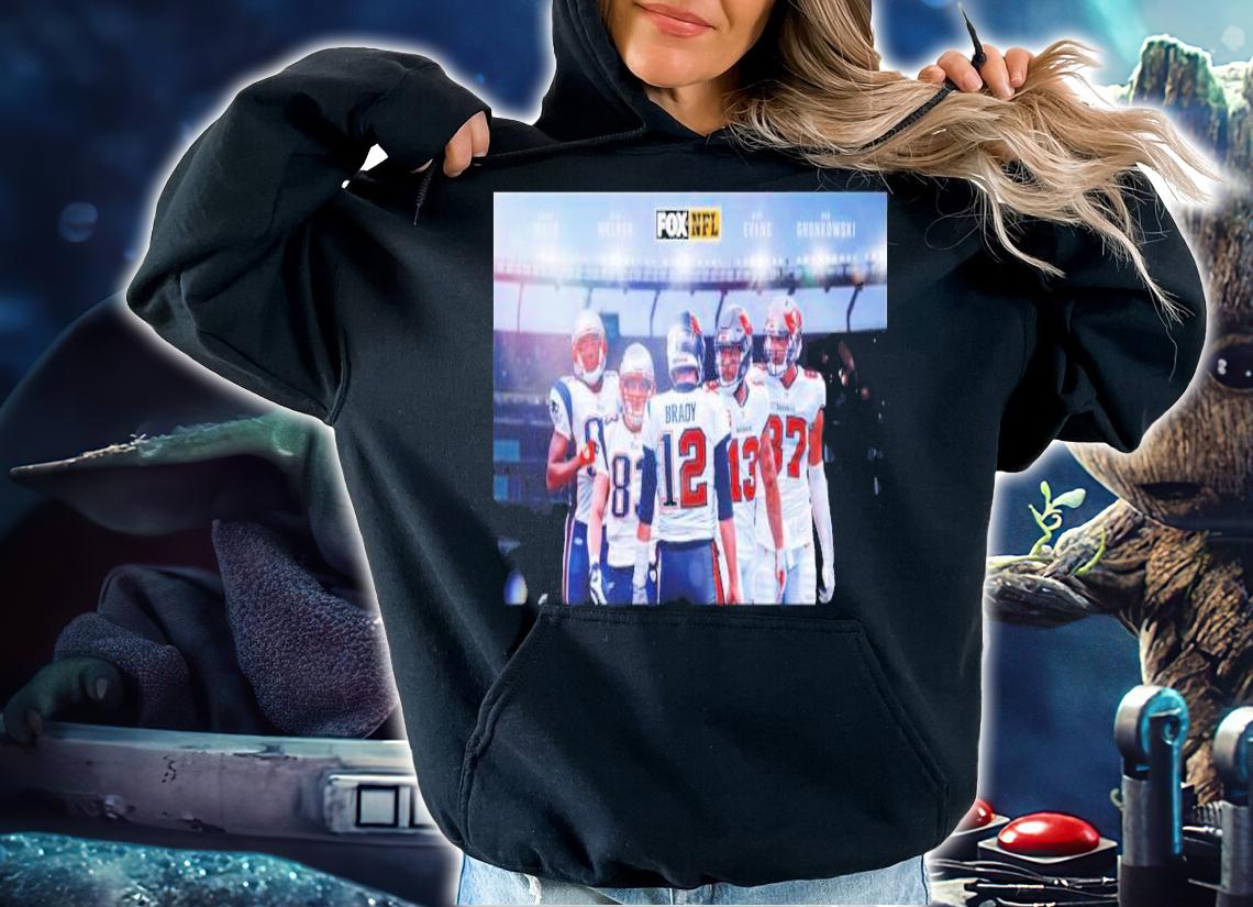 Tom Brady's Greatest Pass-Catchers List Includes Gronk Moss Shirt t-shirt hoodie