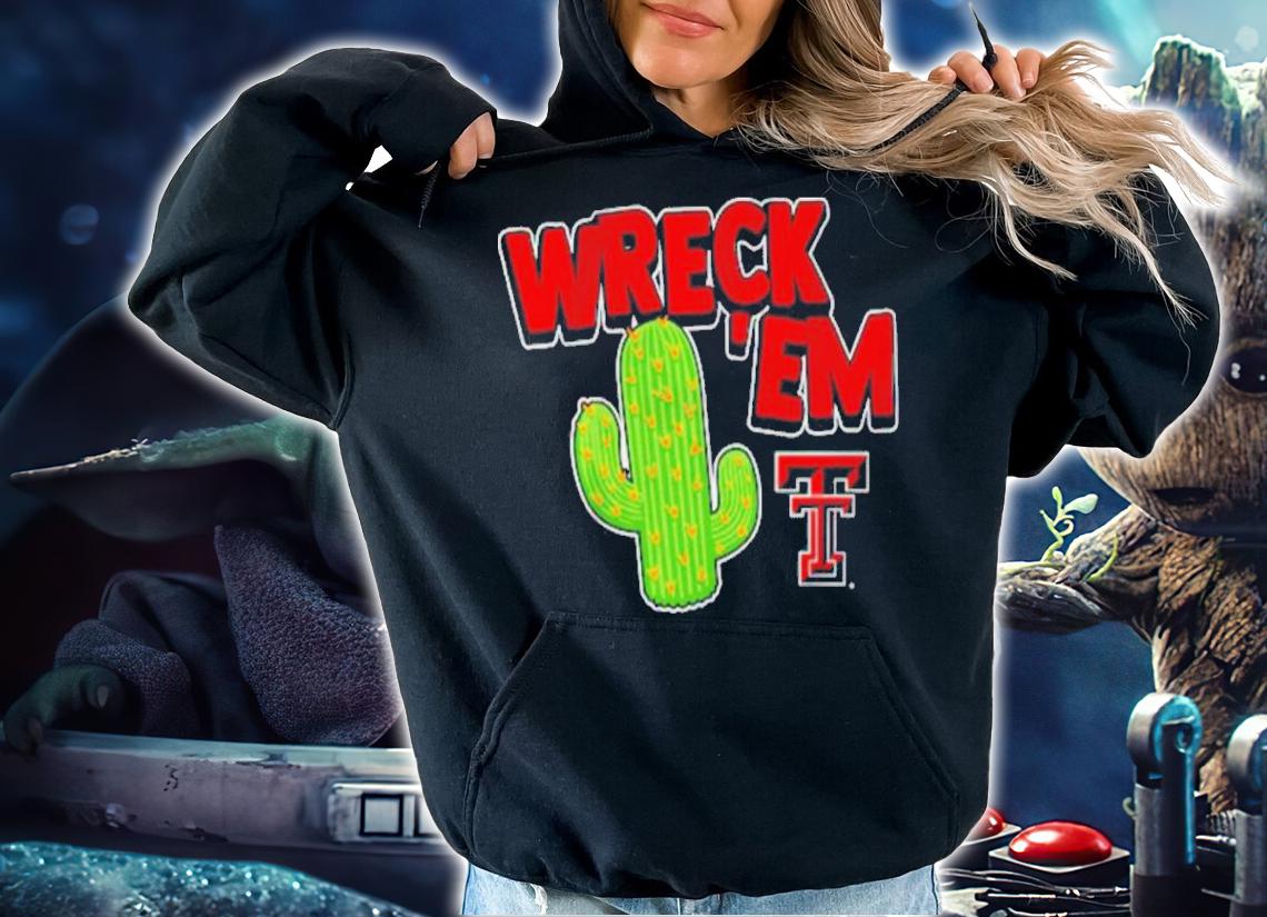 Texas Tech Football Wreck 'Em Cactus Shirt t-shirt