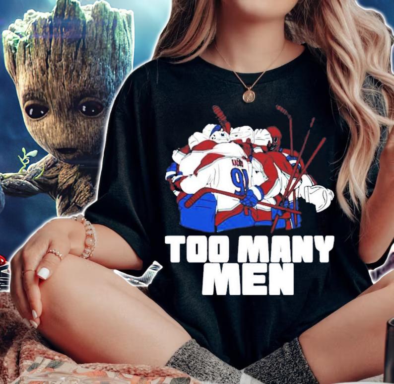 Too Many Men Stanley Cup Champs 2022 T-Shirt t-shirt woman shirt