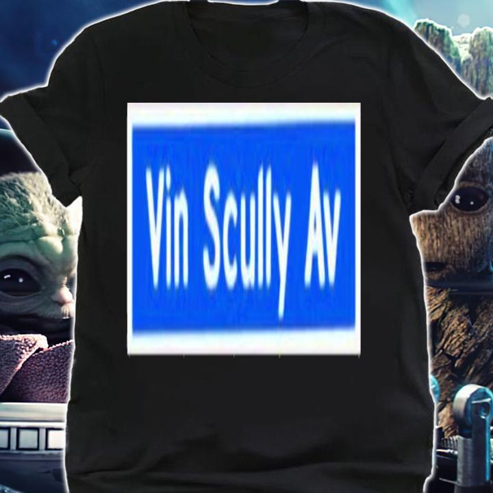 Vin Scully Avenue 1927-2022 Shirt t-shirt