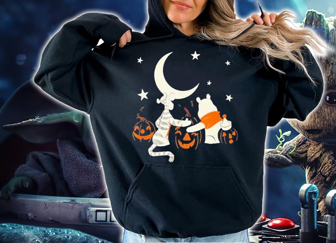 Winnie The Pooh Halloween Tigger And Pooh Pumpkins Shirt t-shirt hoodie
