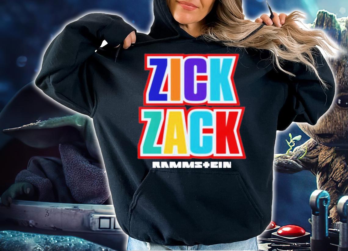 Zick Zack Rammstein Shirt t-shirt hoodie