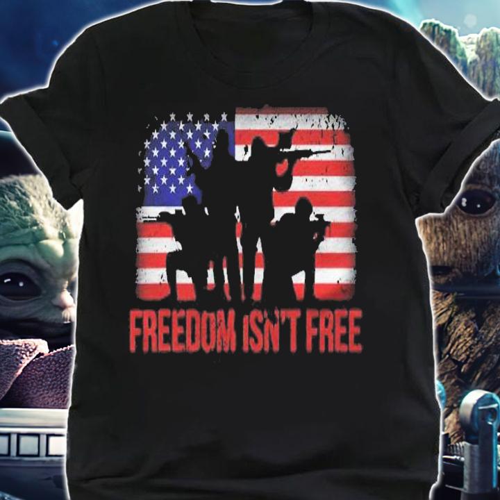 4Th Of July Freedom Isnt Free Veterans Day Shirt t-shirt shirt