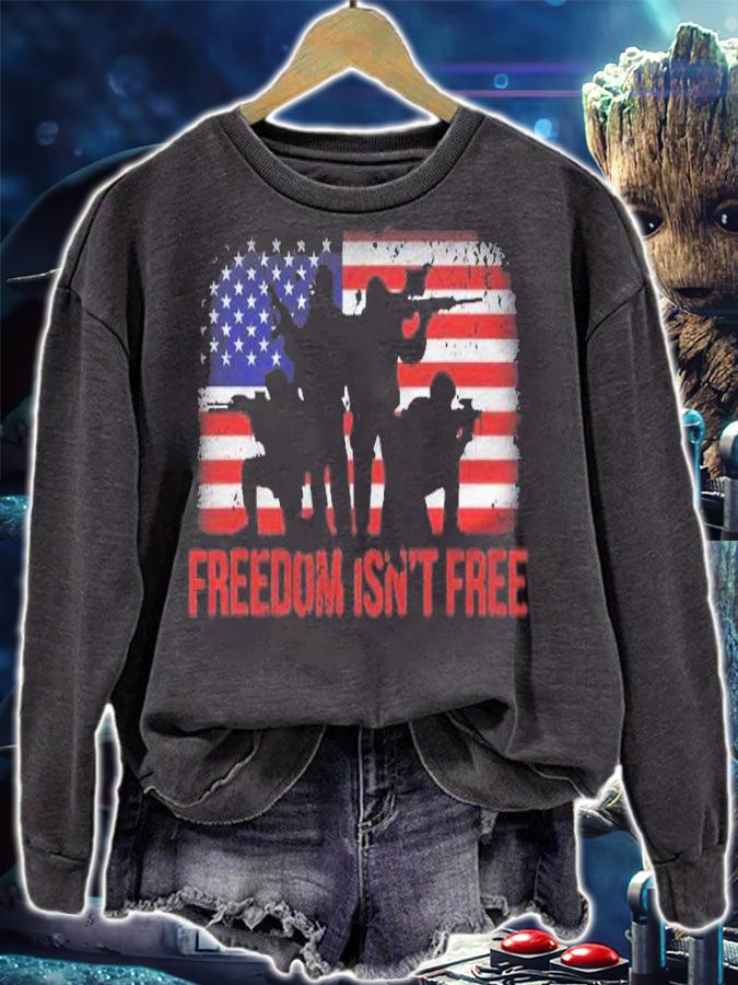 4Th Of July Freedom Isnt Free Veterans Day Shirt t-shirt sweatshirt