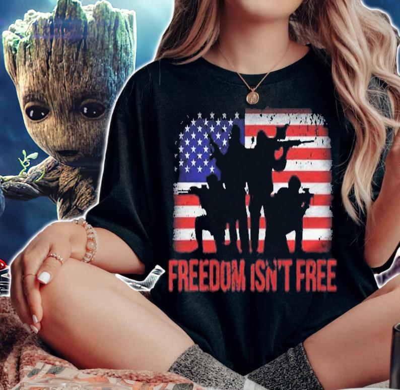 4Th Of July Freedom Isnt Free Veterans Day Shirt t-shirt woman shirt