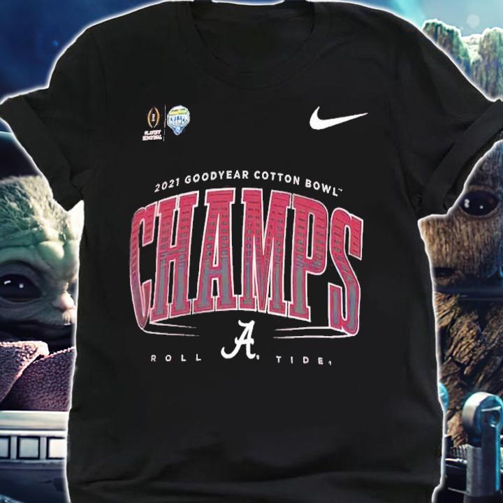 2021 Goodyear Cotton Bowl Champs Roll Alabama Tide shirt t-shirt shirt