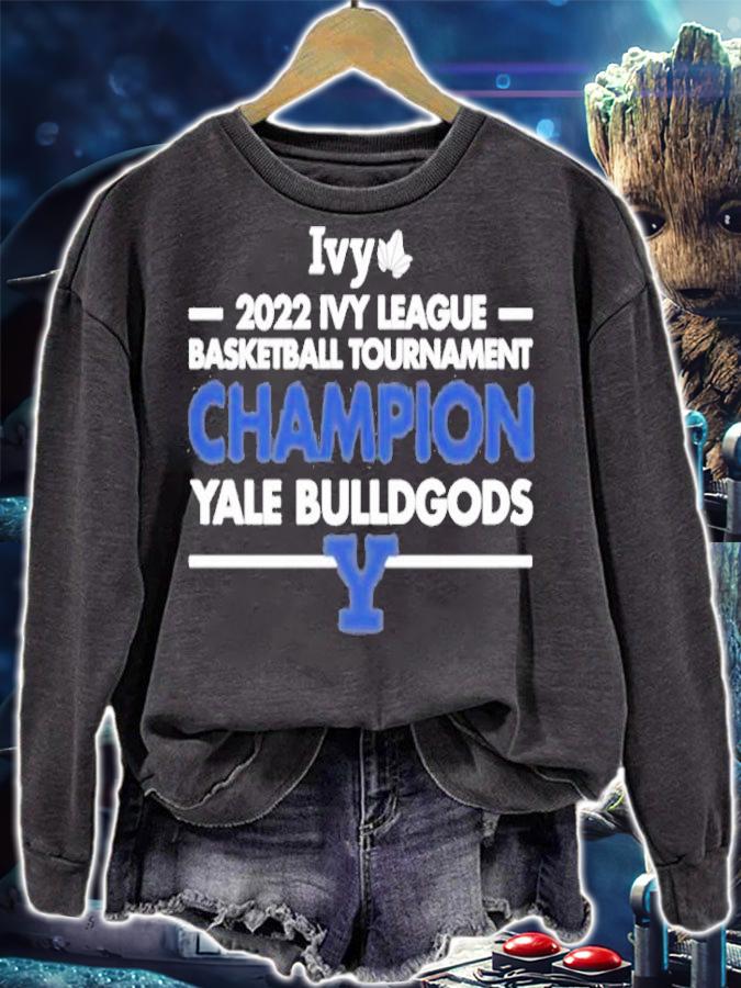 2022 Ivy League Basketball Tournament Champion Yale Bulldgods Shirt t-shirt sweatshirt