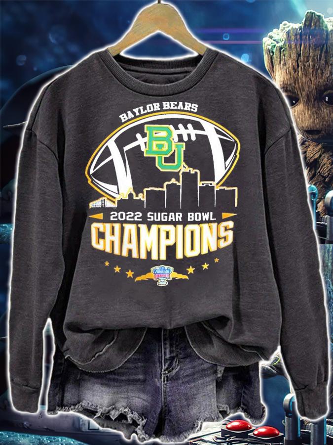 2022 Sugar Bowl Champions NCAA Graphic Baylor Bears shirt t-shirt sweatshirt