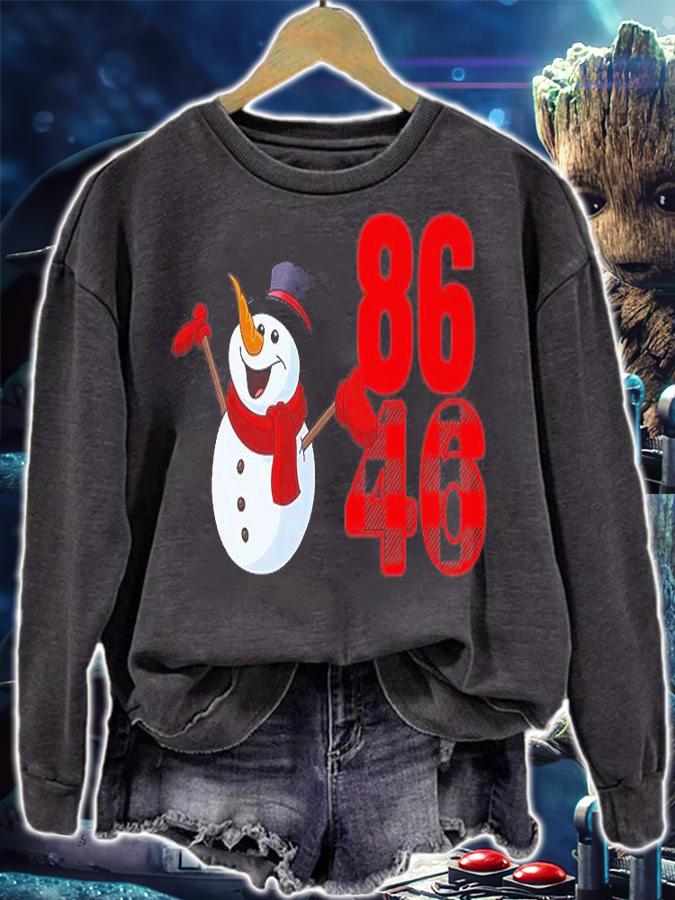 86 46 All I Want For Christmas Dear Santa 86 America President 46 T-Shirt t-shirt sweatshirt
