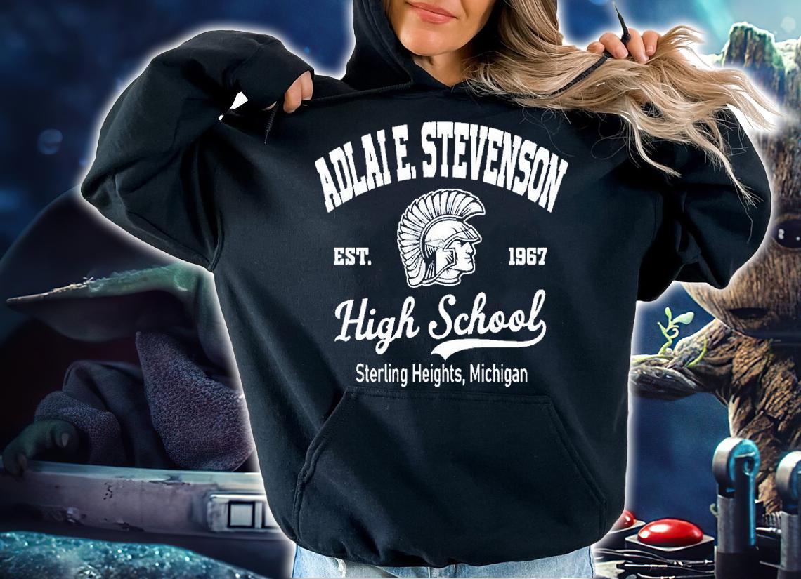 Adlai E. Stevenson Est 1967 High School Sterling Heights Michigan T-Shirt t-shirt hoodie