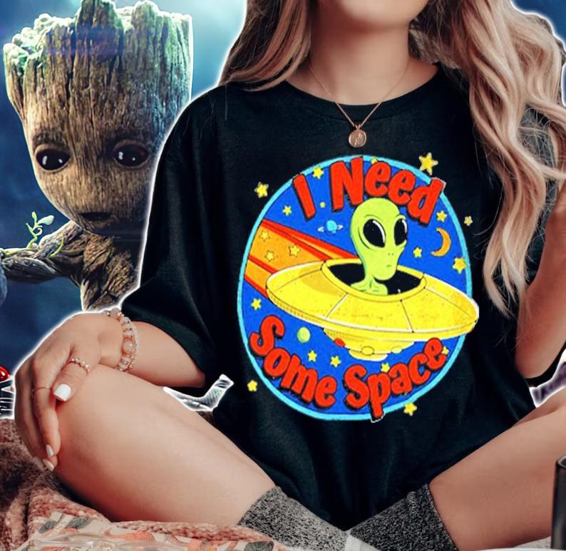 Alien UFO I Need Some Space Shirt t-shirt
