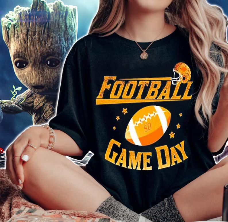 American Football Game Day Super Bowl T-Shirt t-shirt woman shirt