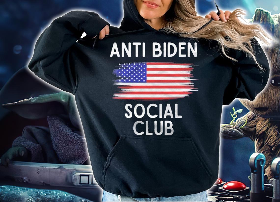Anti Biden Social Club Funny Republican Pro Trump Shirt t-shirt