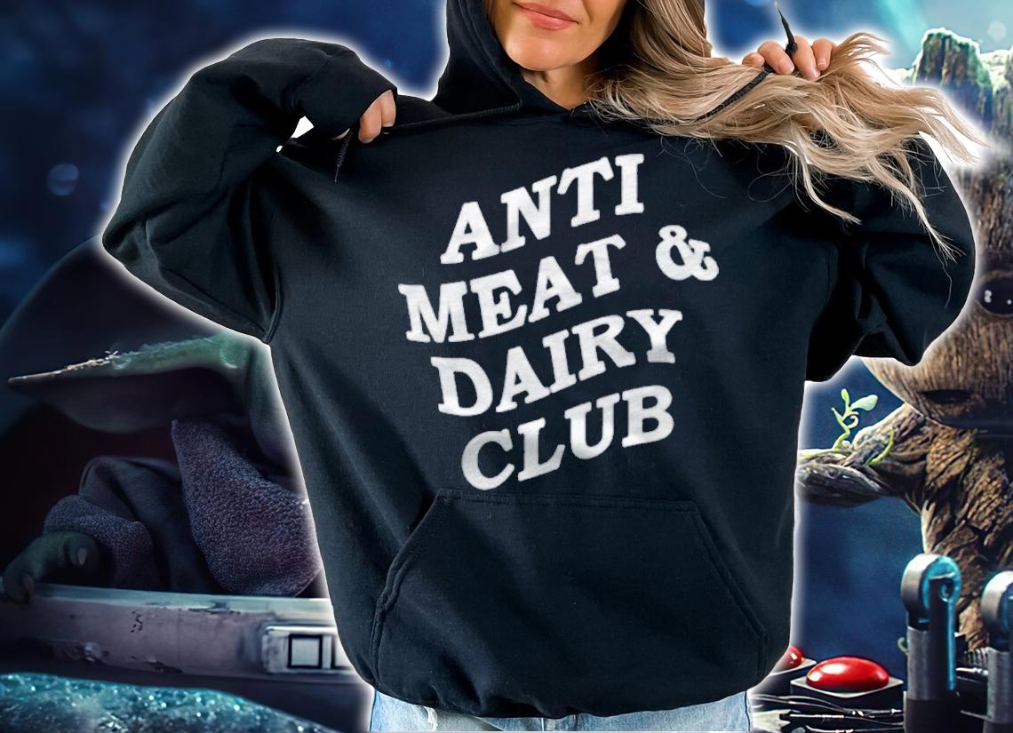 Anti Meat & Dairy Club Vegan Shirt t-shirt