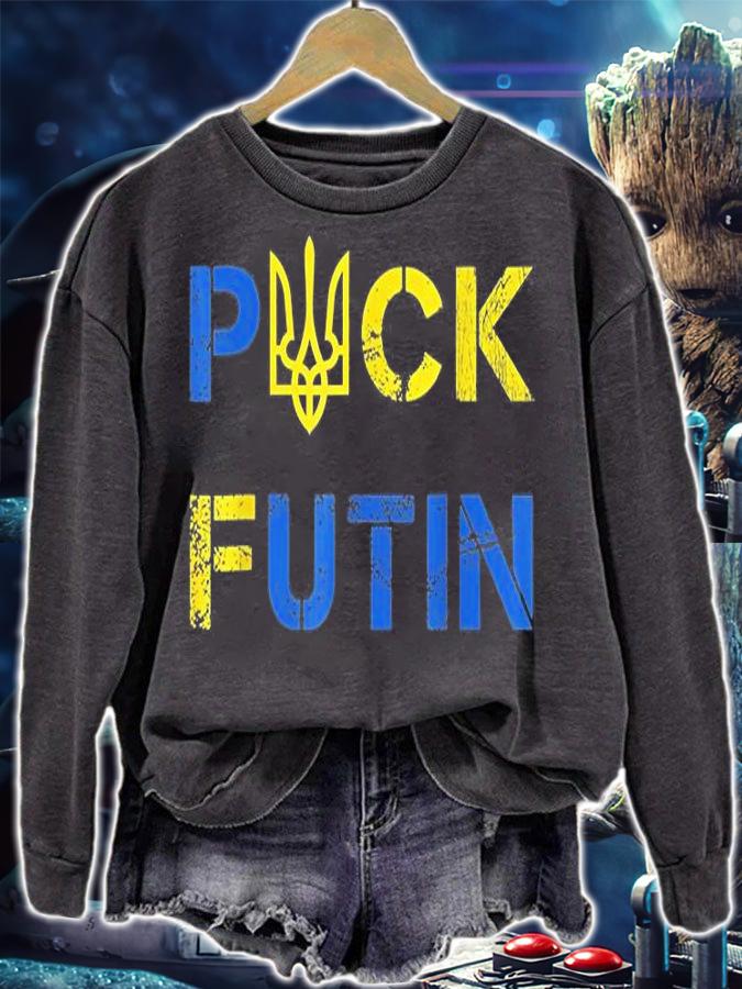 Anti Putin Meme I Stand With Ukraine Ukrainian T-Shirt t-shirt sweatshirt