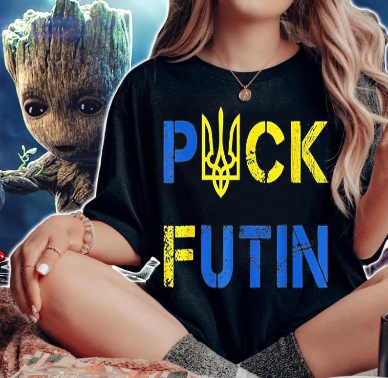 Anti Putin Meme I Stand With Ukraine Ukrainian T-Shirt t-shirt woman shirt