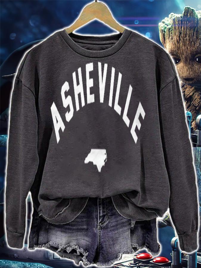 Asheville North Carolina Classic City T-shirt t-shirt sweatshirt
